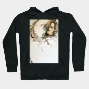 Mucha Style Maiden. Original Art Nouveau Portrait of a Woman Hoodie